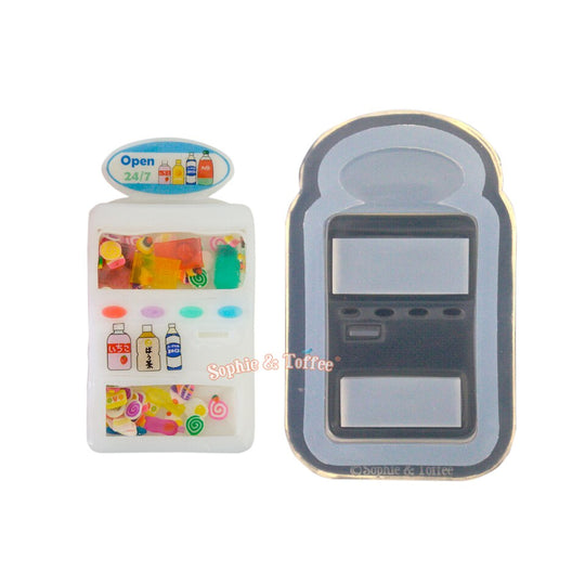 Molde de silicona para máquina expendedora